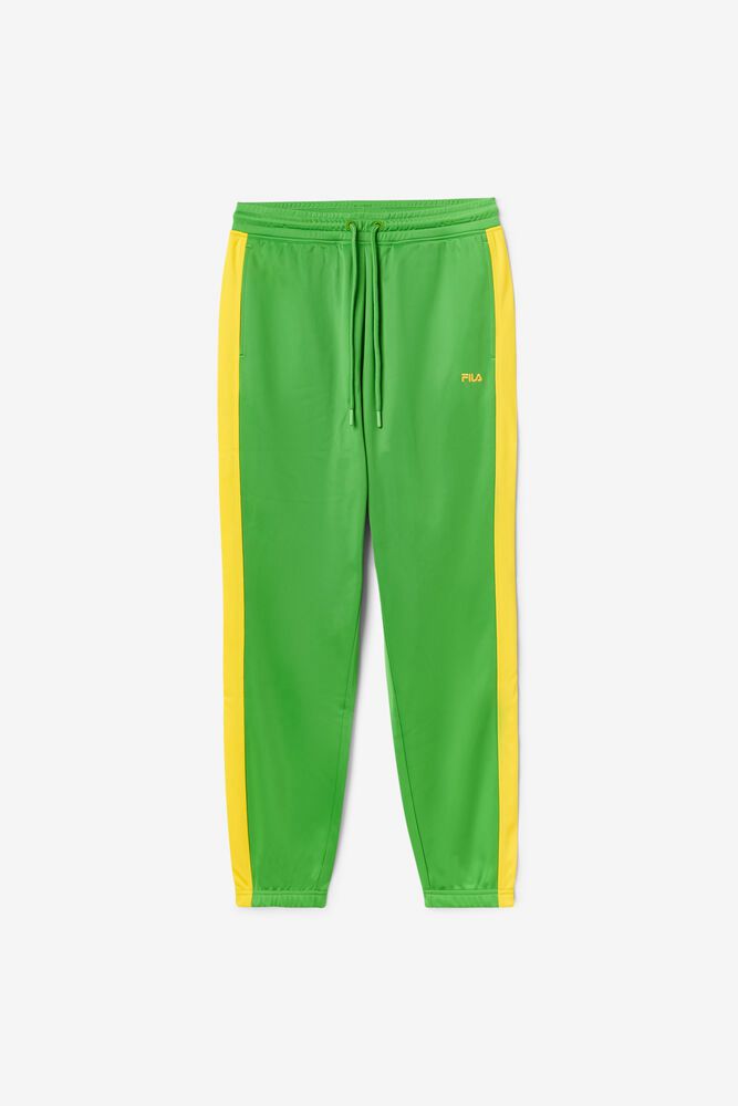 Fila Pants Womens Green - Brazil Track - Philippines 0321746-YL